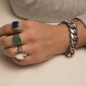 Anello Chevalier con pietra