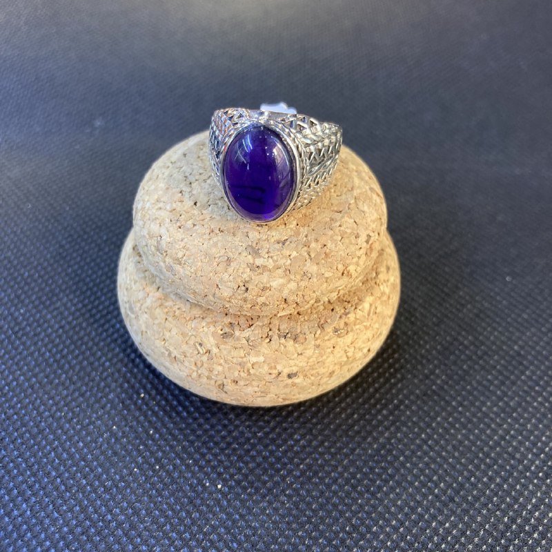 Anello con pietre naturali ovali - immagine 3