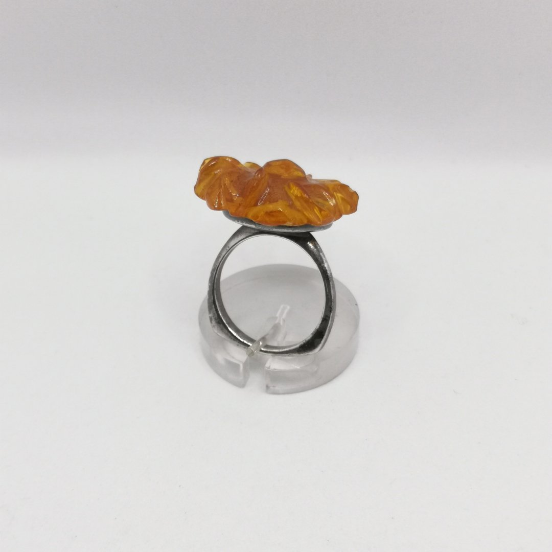 Anello con Ambra - immagine 3