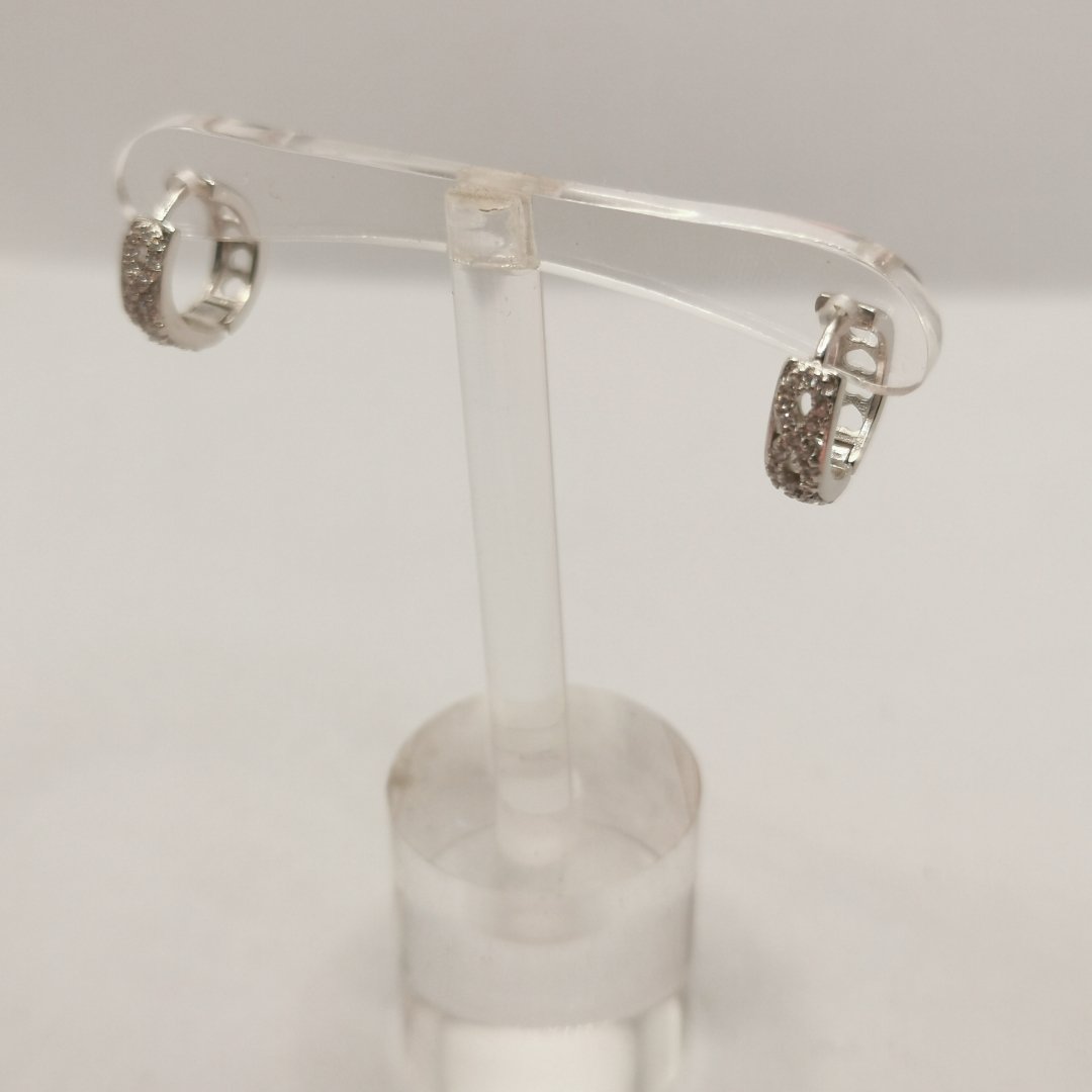 Crystal and heart earrings - immagine 7