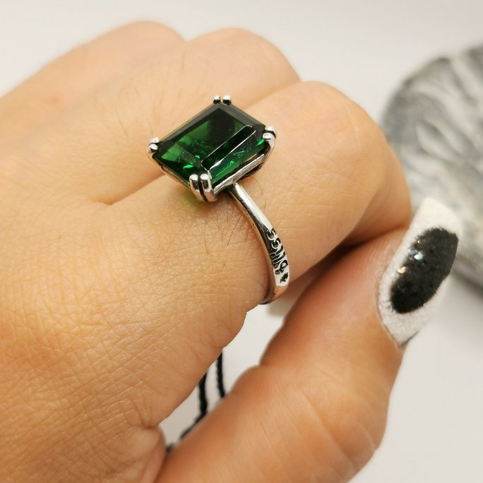 Anello smeraldo - immagine 4