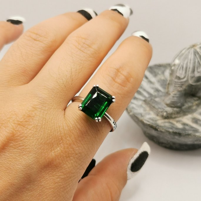 Anello smeraldo - immagine 3