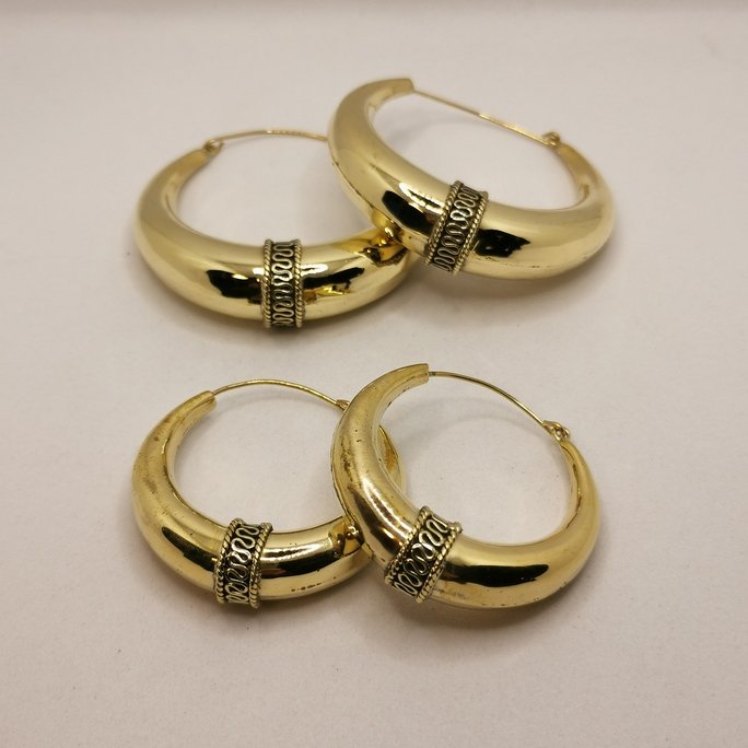 Etnic bold Hoop - immagine 5