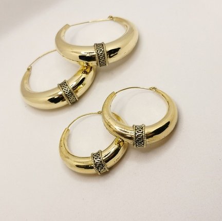 Etnic bold Hoop - immagine 2