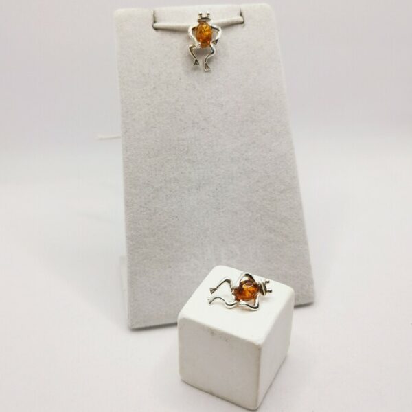 Amber Frog Pendant - immagine 2