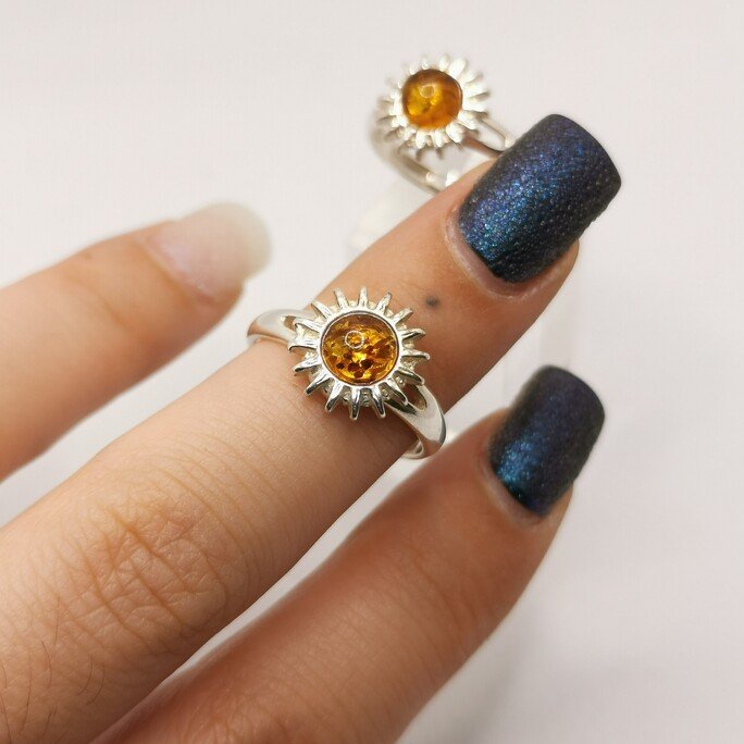 Anello Sun Amber - immagine 2
