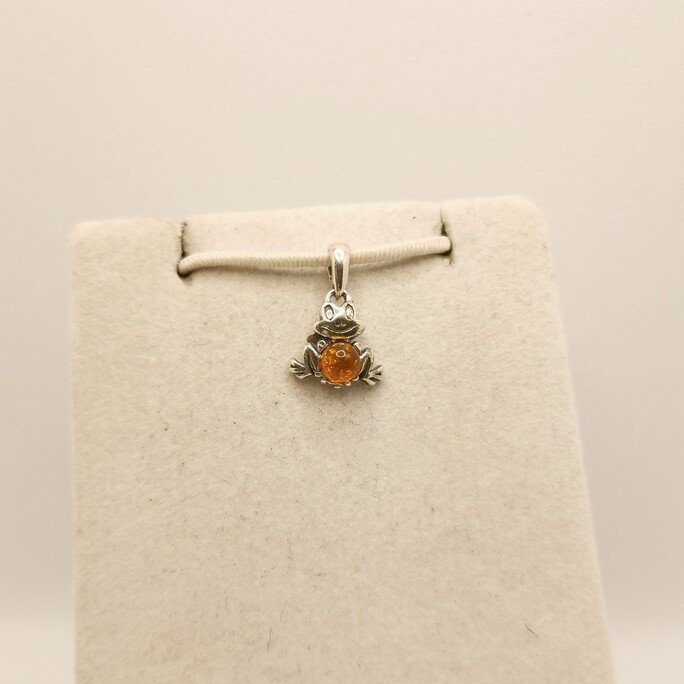 Amber Frog Pendant - immagine 3