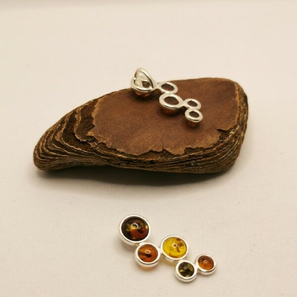 Amber Bubbles Pendant - immagine 6