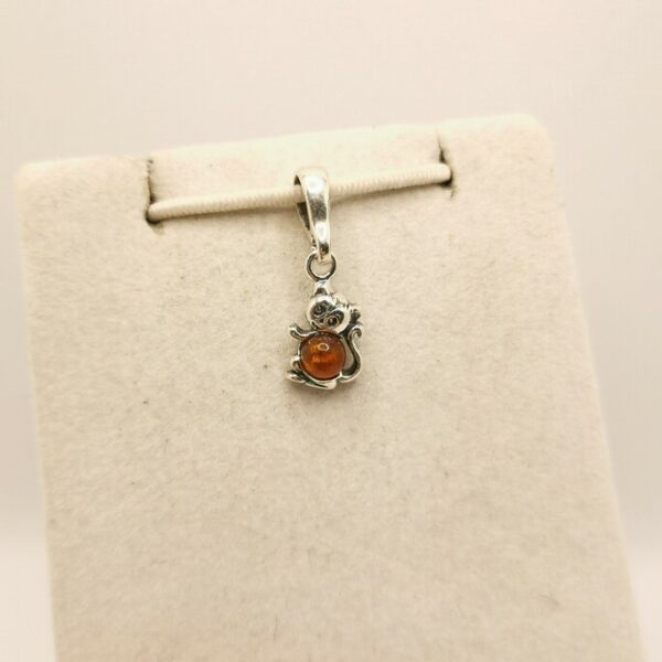 Amber Cat Pendant - immagine 2