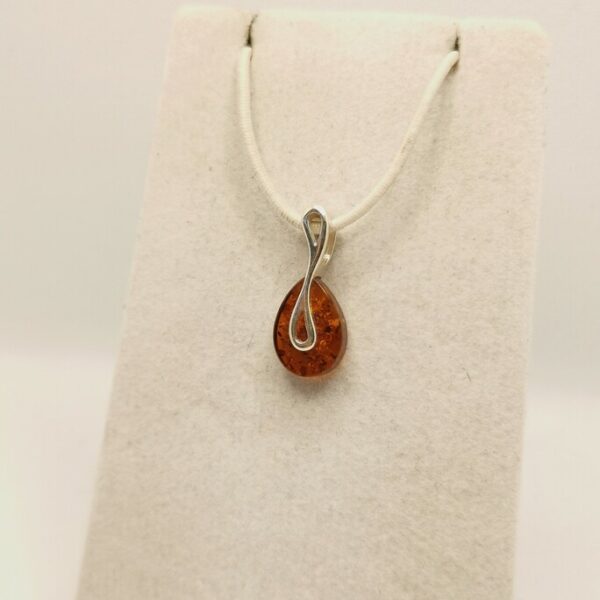 Amber Double Drop Pendant