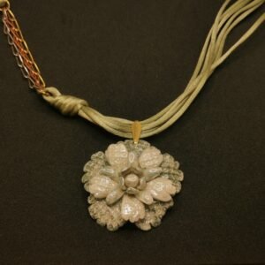 Ceramic - Green Flower