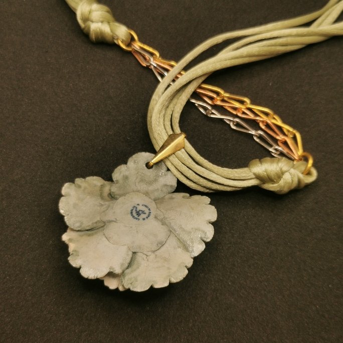 Ceramic - Green Flower - immagine 3