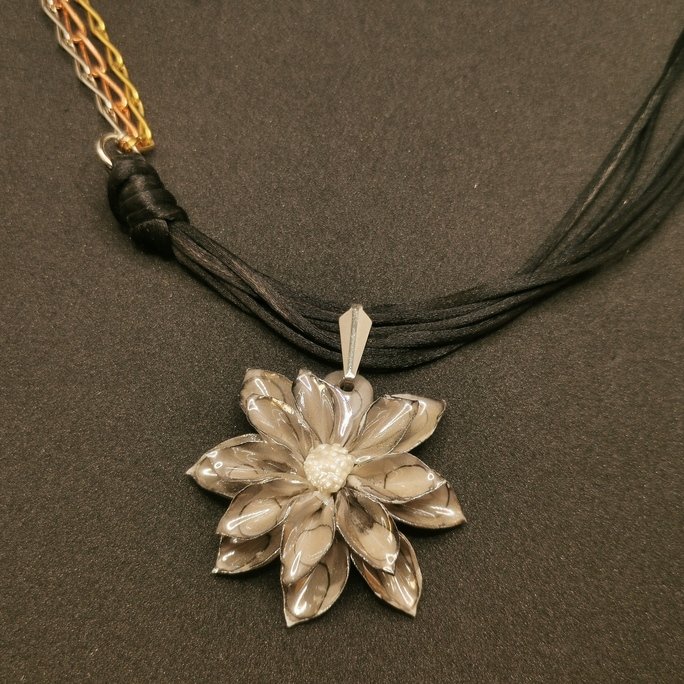 Ceramic - Black Flower - immagine 2