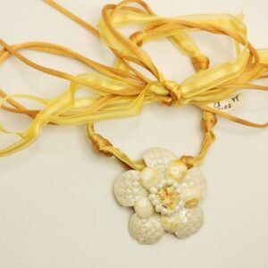 Ceramic - Yellow flower