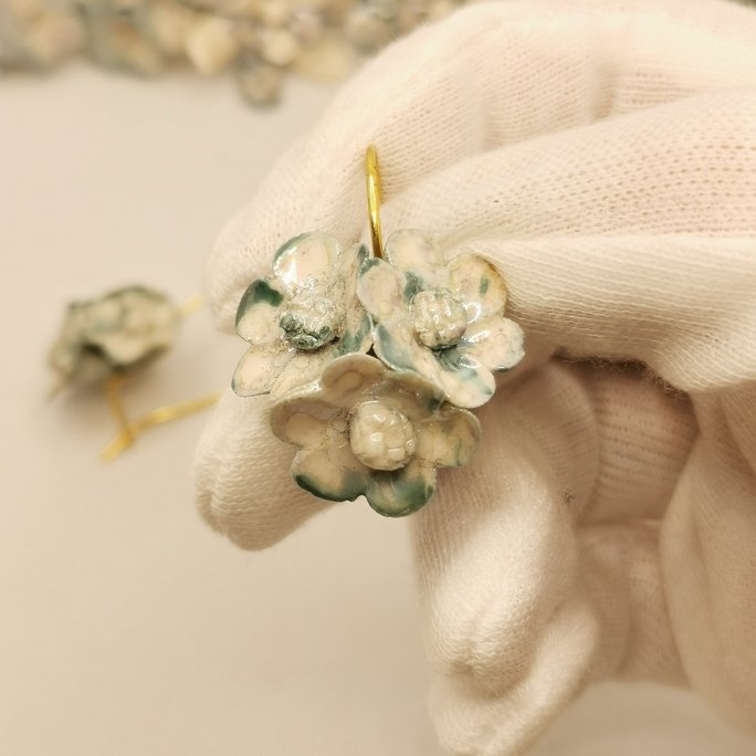 Ceramic - Baby Blue flower - immagine 8