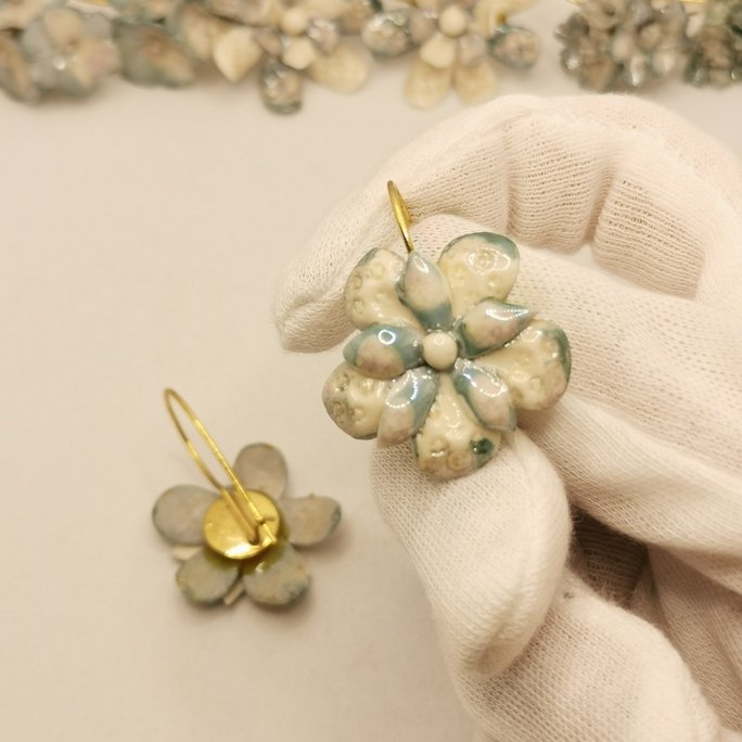 Ceramic - Baby Blue flower - immagine 4