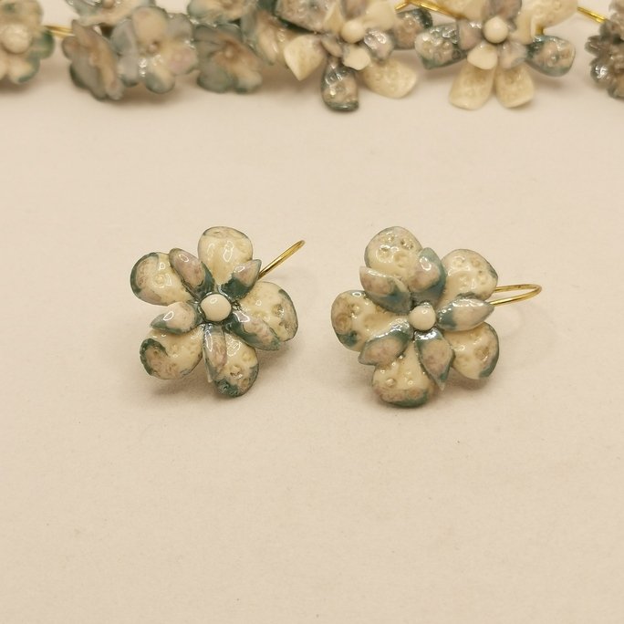 Ceramic - Baby Blue flower - immagine 9