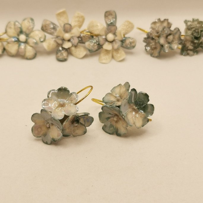 Ceramic - Baby Blue flower - immagine 12