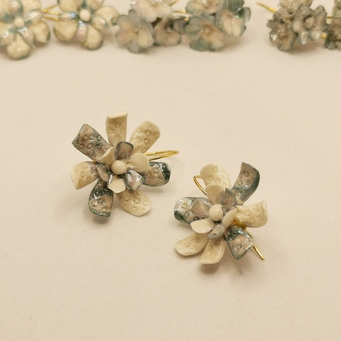 Ceramic - Baby Blue flower - immagine 11