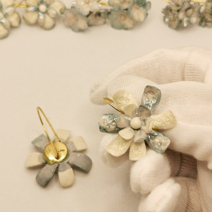 Ceramic - Baby Blue flower - immagine 6