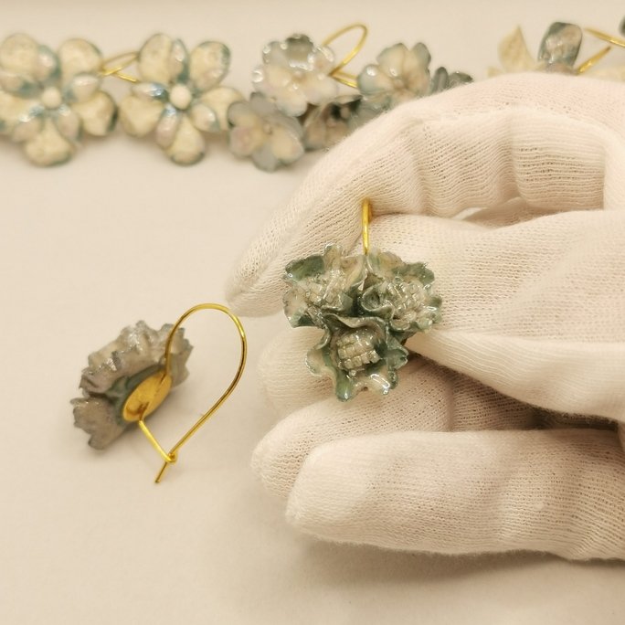 Ceramic - Baby Blue flower - immagine 7