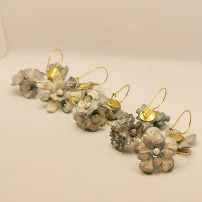 Ceramic - Baby Blue flower - immagine 2