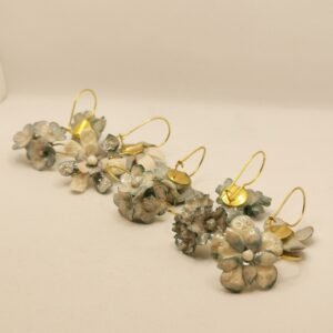 Ceramic - Baby Blue flower