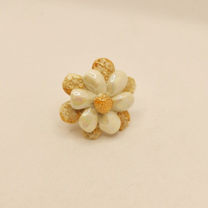 Ceramic - Yellow Flower