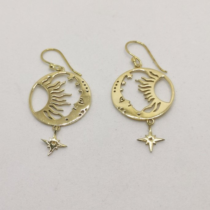 Moon&Sun earrings