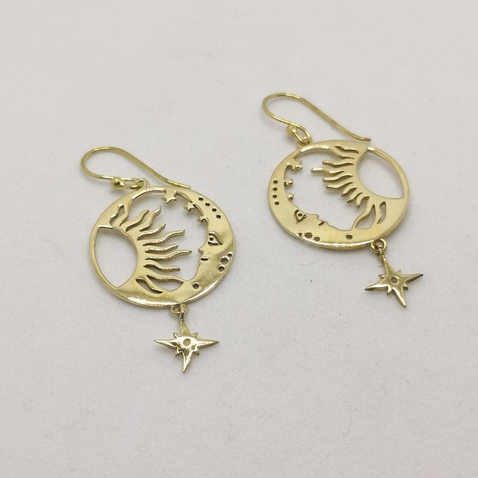 Moon&Sun earrings - immagine 2