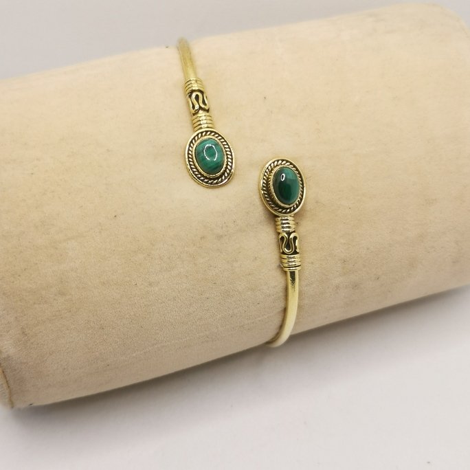 Brass Stone Bracelet - immagine 6