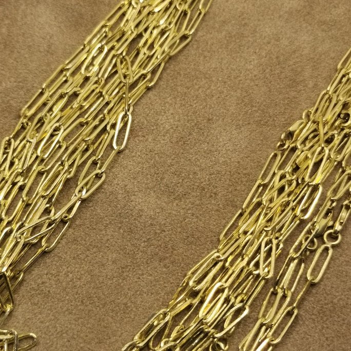 Collanine ottone - immagine 11