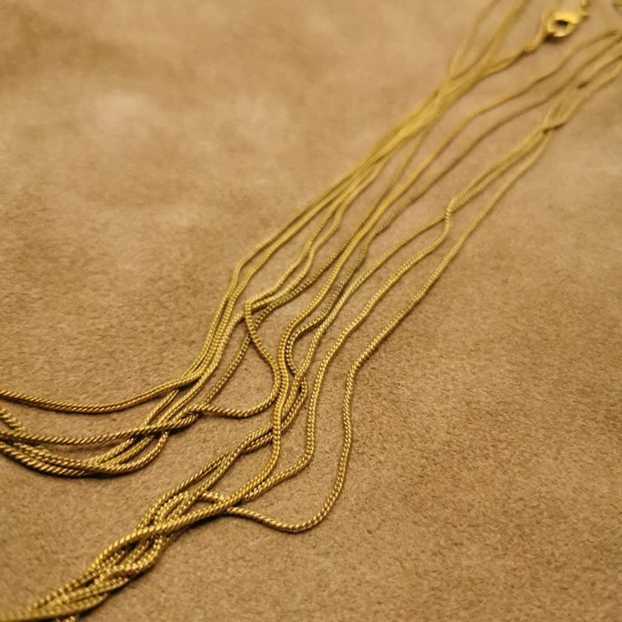 Collanine ottone - immagine 13