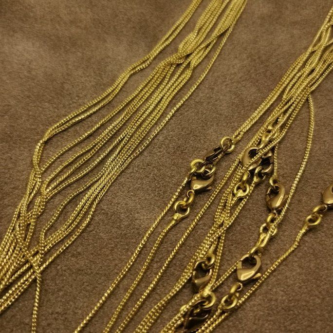 Collanine ottone - immagine 15