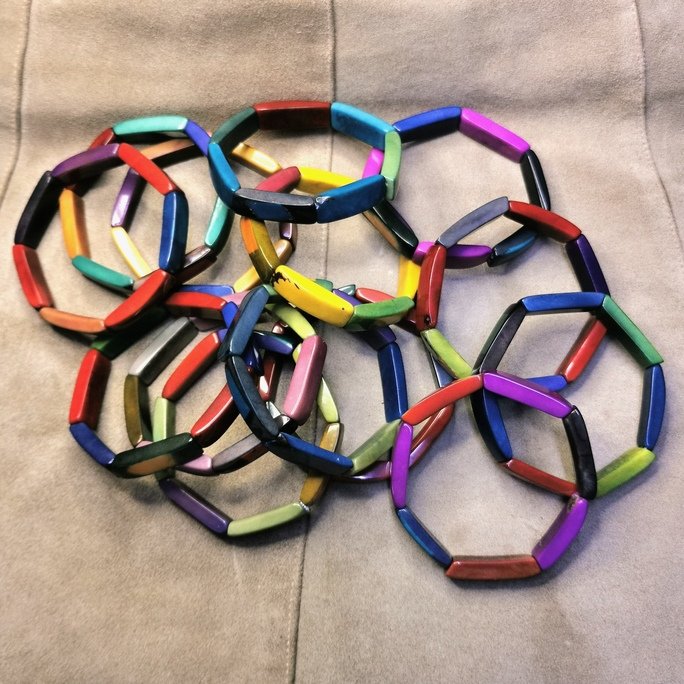 Bracciale in avorio vegetale