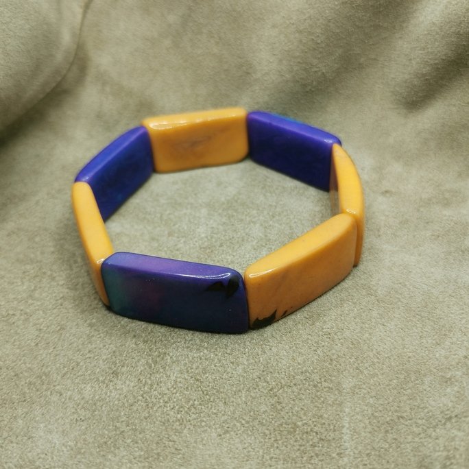 Bracciale in avorio vegetale - immagine 11