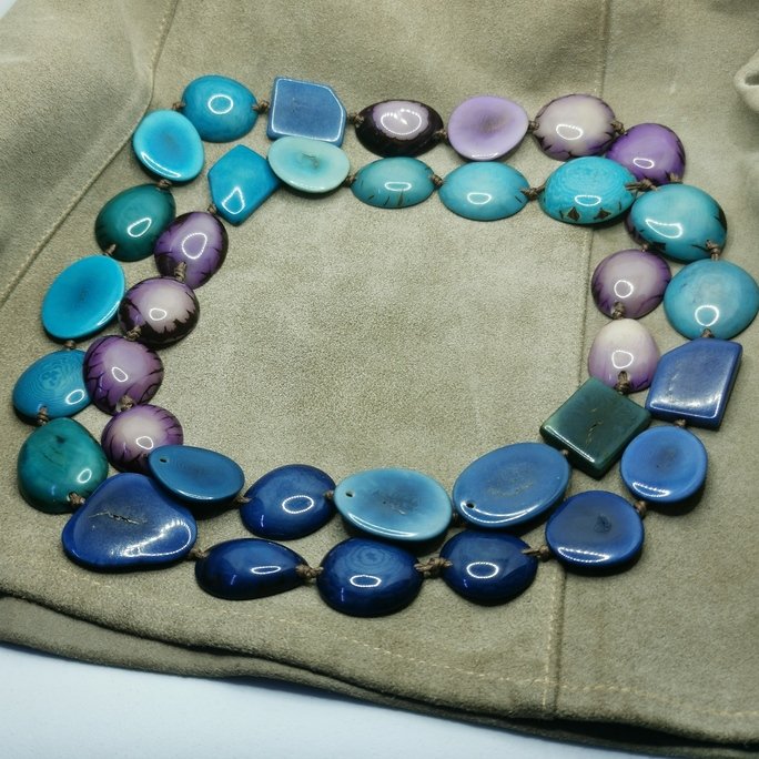 Collana in avorio vegetale - immagine 6