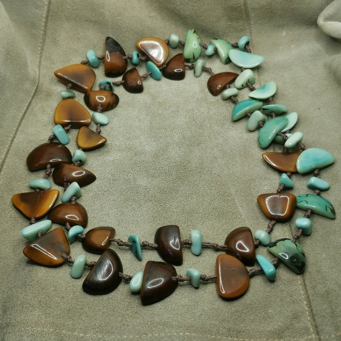 Collana in avorio vegetale - immagine 6