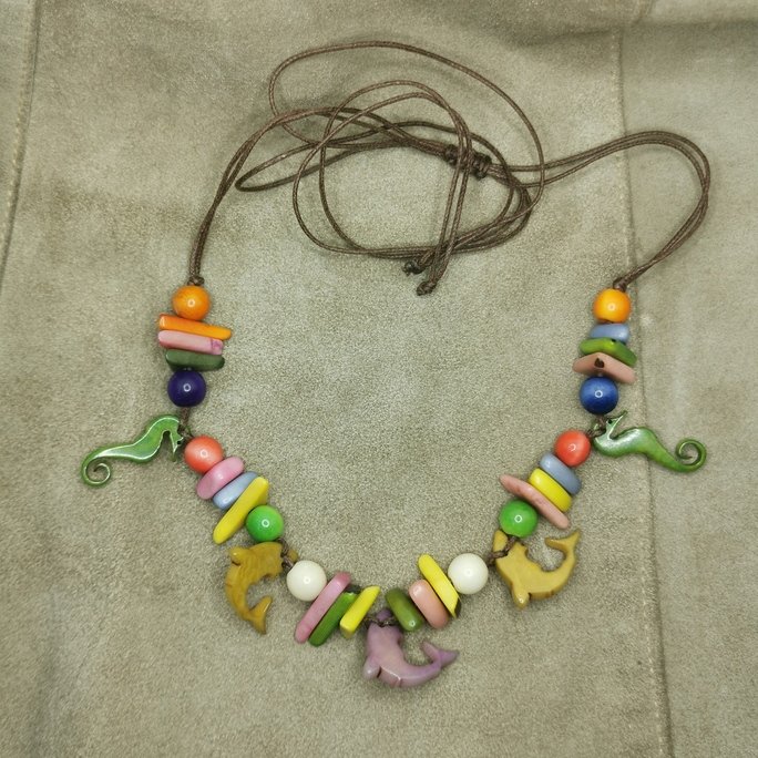 Collana in avorio vegetale - immagine 7