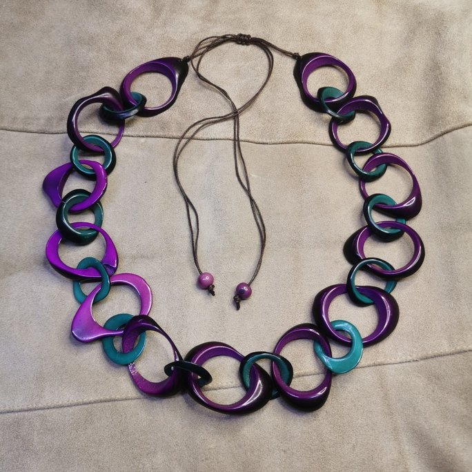 Collana in avorio vegetale - immagine 4