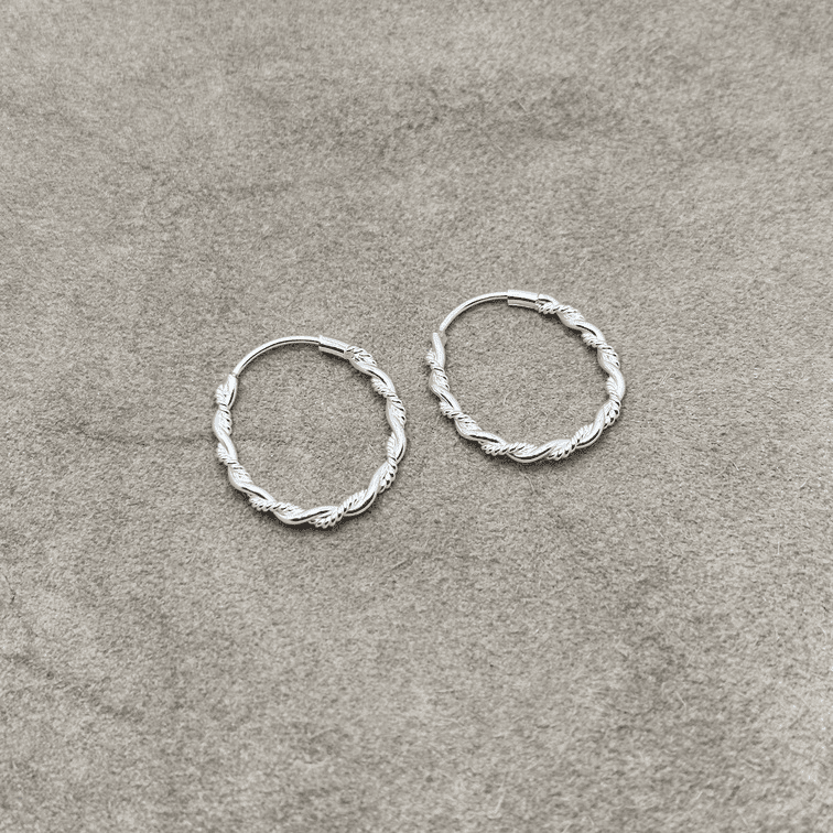 Orecchino ovale torcion - immagine 4