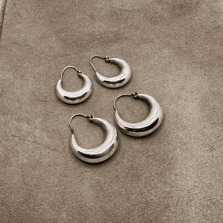 Orecchini etnici bombati