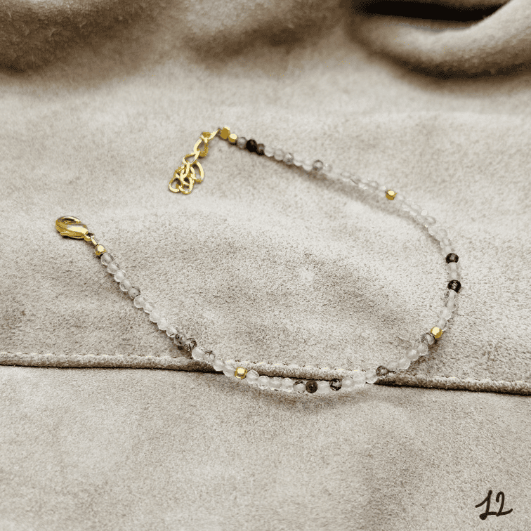 Braccialetti briolette naturale - immagine 13