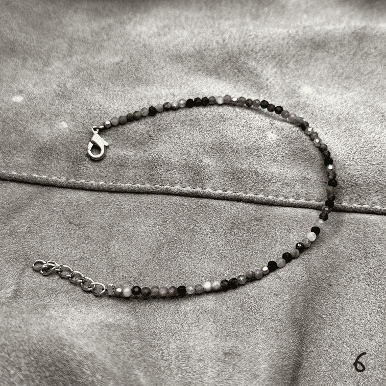 Braccialetti briolette naturale - immagine 7