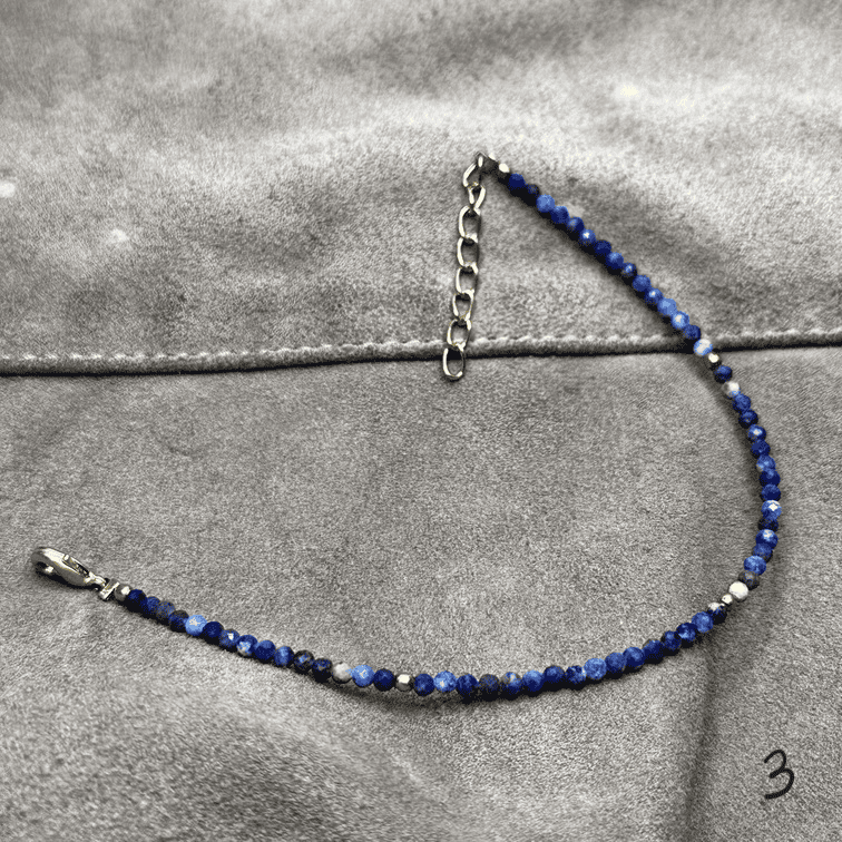 Braccialetti briolette naturale - immagine 4