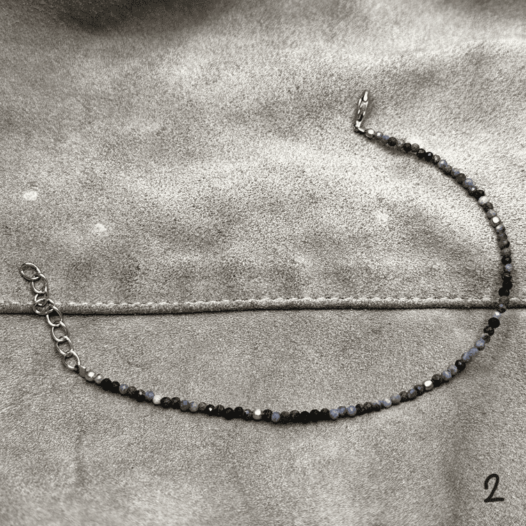 Braccialetti briolette naturale - immagine 3