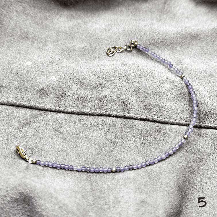 Braccialetti briolette naturale - immagine 6