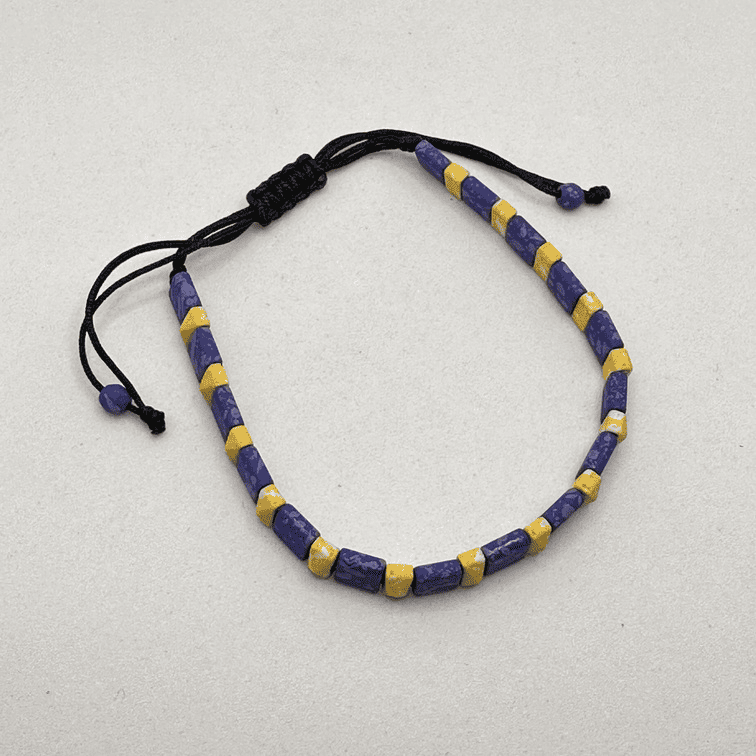 Bracciale pietre color - immagine 4