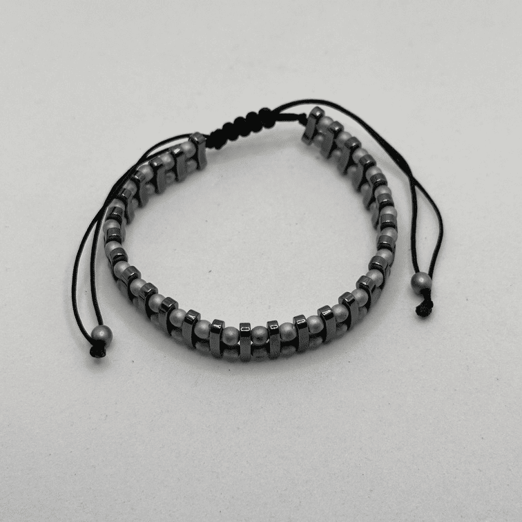 Bracciale ematite “morse” - immagine 2