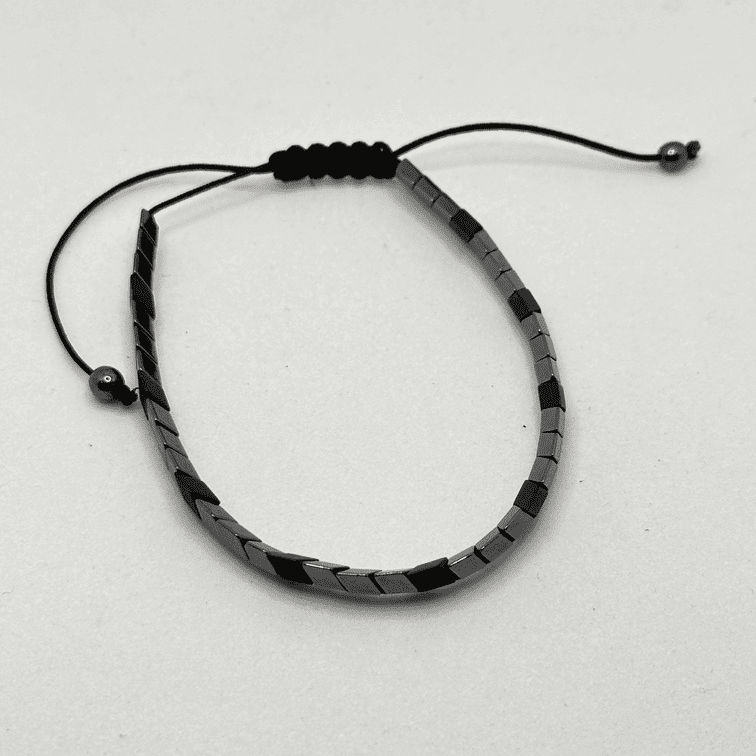 Bracciale snake ematite - immagine 3